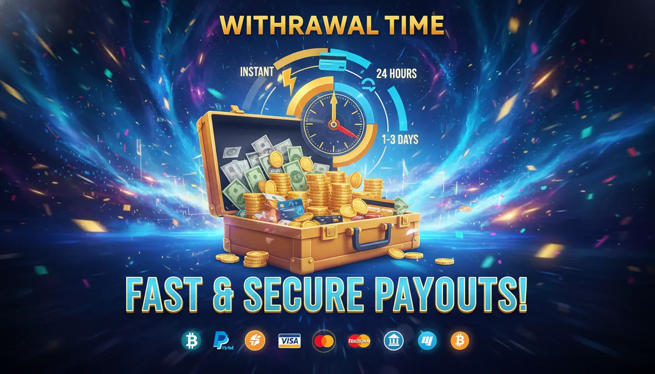 f1 casino withdrawal time